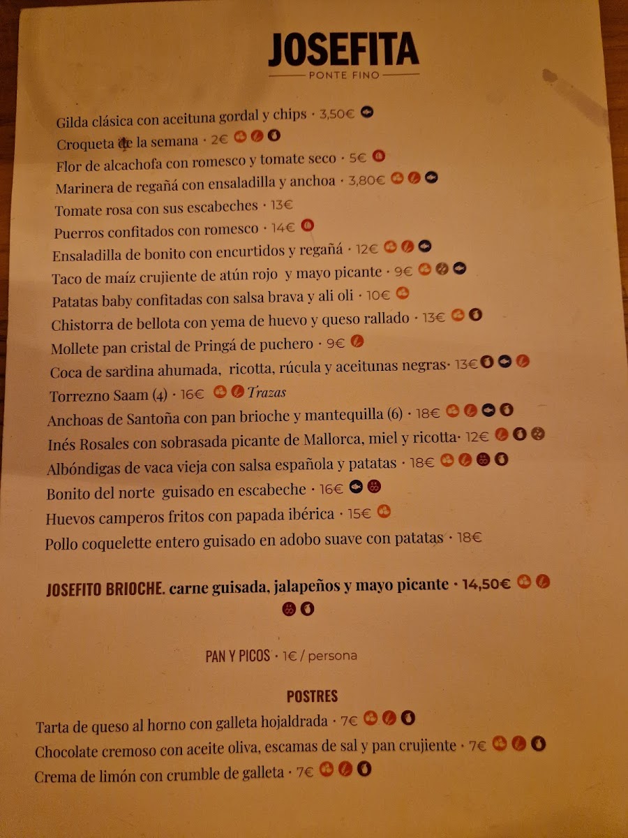 Menu Josefita Bar-5